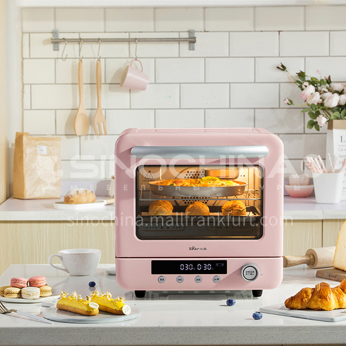 Bear electric oven household baking mini small cake bread double intelligent water bath steaming and baking machine 20 liters DQ000531